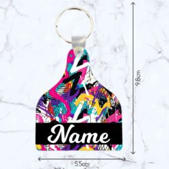 90s Graffiti Cattle Tag