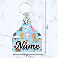 Barnyard Animals Cattle Tag