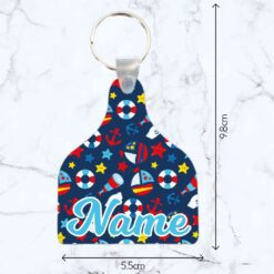Nautical Cattle Tag