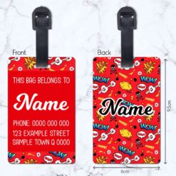 Boom Luggage Tag