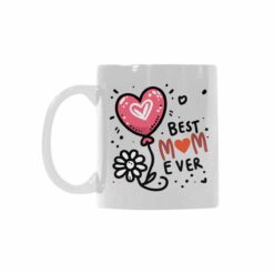 Happy Mothers Day - Doodles Best Mum Ever Heart Mug