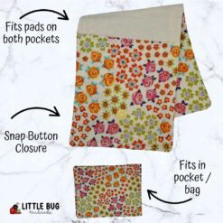 Blooms Feminine Hygiene Travel Pouch