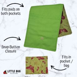 Butterflies Feminine Hygiene Travel Pouch
