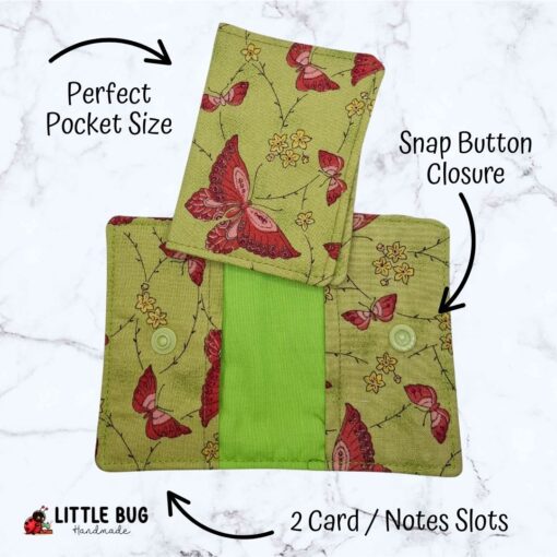 Butterflies Card Wallet
