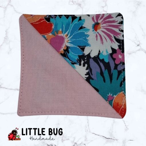 Colour Pop Flowers Corner Bookmark