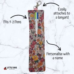 Peach Flowers Pen Buddy