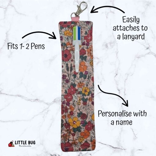 Peach Flowers Pen Buddy