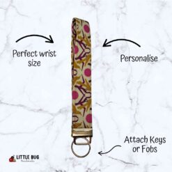 Golden Birds Key Fob