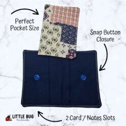Homestyle Patchwork Card Wallet
