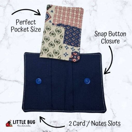Homestyle Patchwork Card Wallet