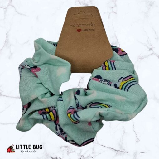 Mint Minnnie Scrunchie