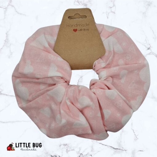Pink Clouds Scrunchie