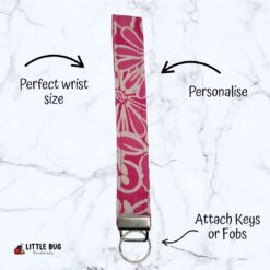Pink Love Key Fob