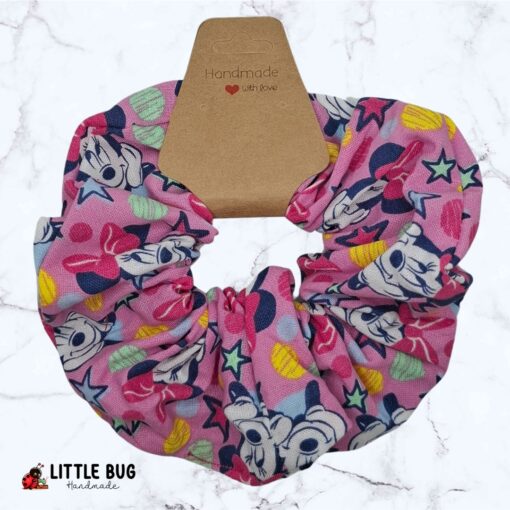 Pink Minnnie Scrunchie