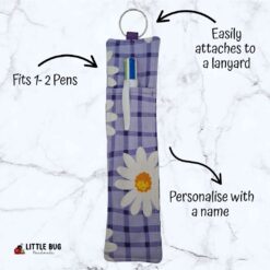 Purple Daisy Pen Buddy