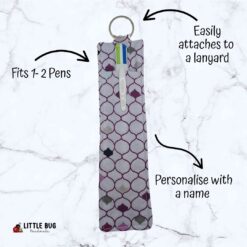Purple Geo Pen Buddy