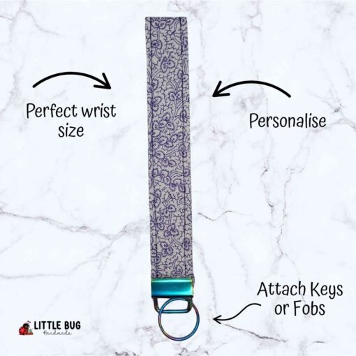 Purple Pop Key Fob