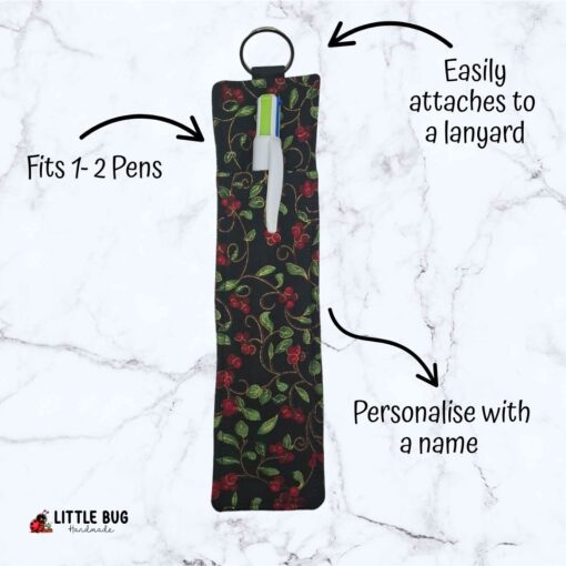 Red Berries Pen Buddy