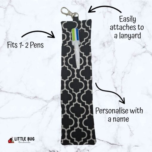 Black Subway Pen Buddy