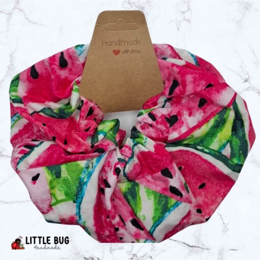 Watermelon Scrunchie