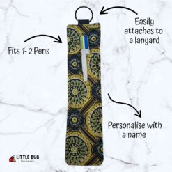 Yellow Patterns Pen Buddy